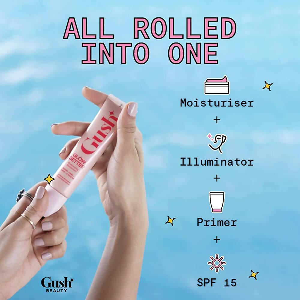 Gush Beauty Glow Getter Illuminating Moisturiser - Distacart