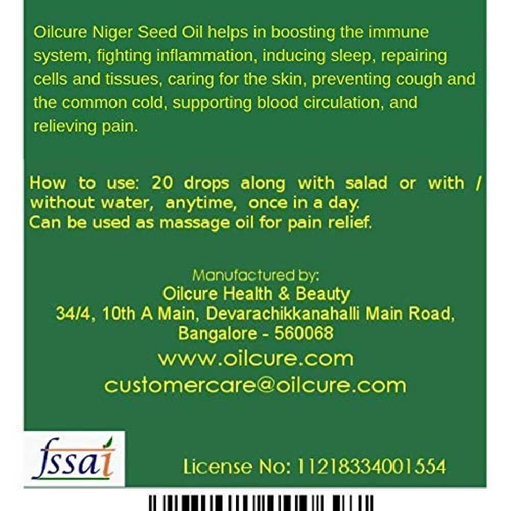 Oilcure Niger Seed Oil - Distacart