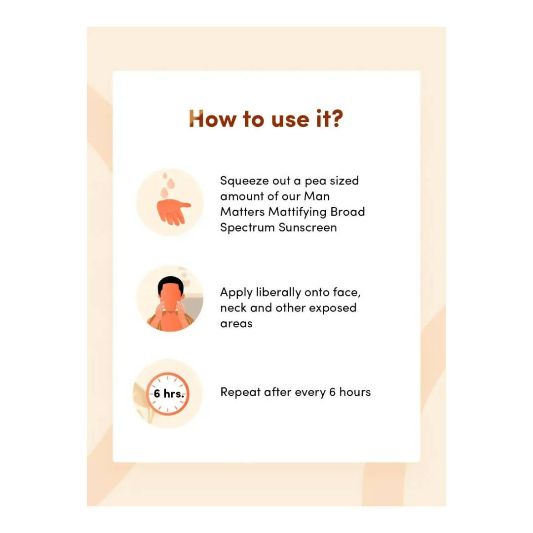 Man Matters BLOCK Ultra Light Sunscreen - Distacart