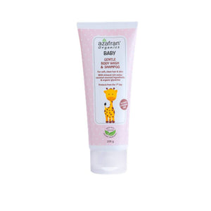 Azafran Organics Baby Gentle Body wash and Shampoo - Distacart