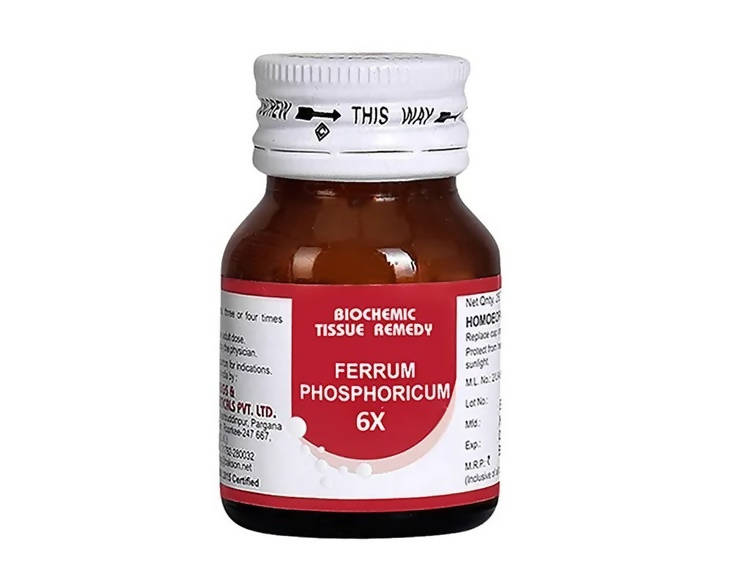 Bakson's Homeopathy Ferrum Phosphoricum Biochemic Tablets