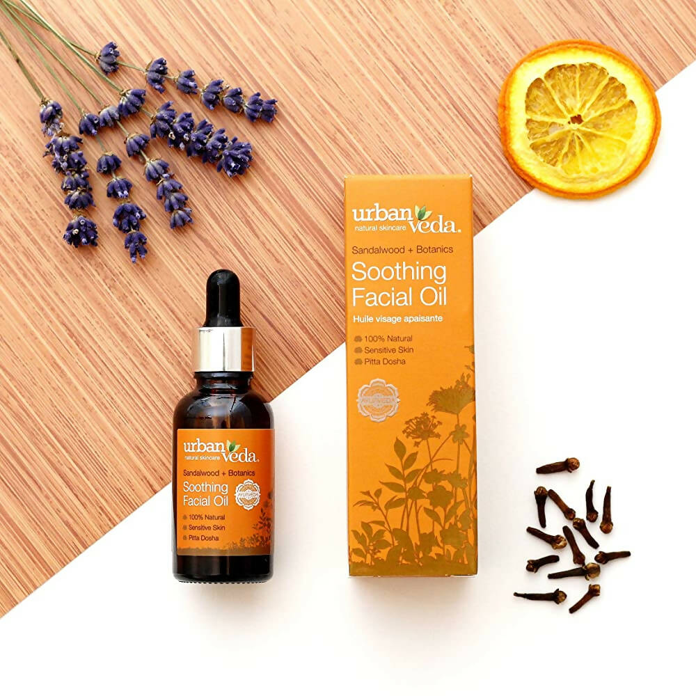 Urban Veda Soothing Facial Oil - Distacart