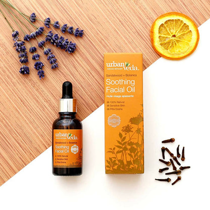 Urban Veda Soothing Facial Oil - Distacart