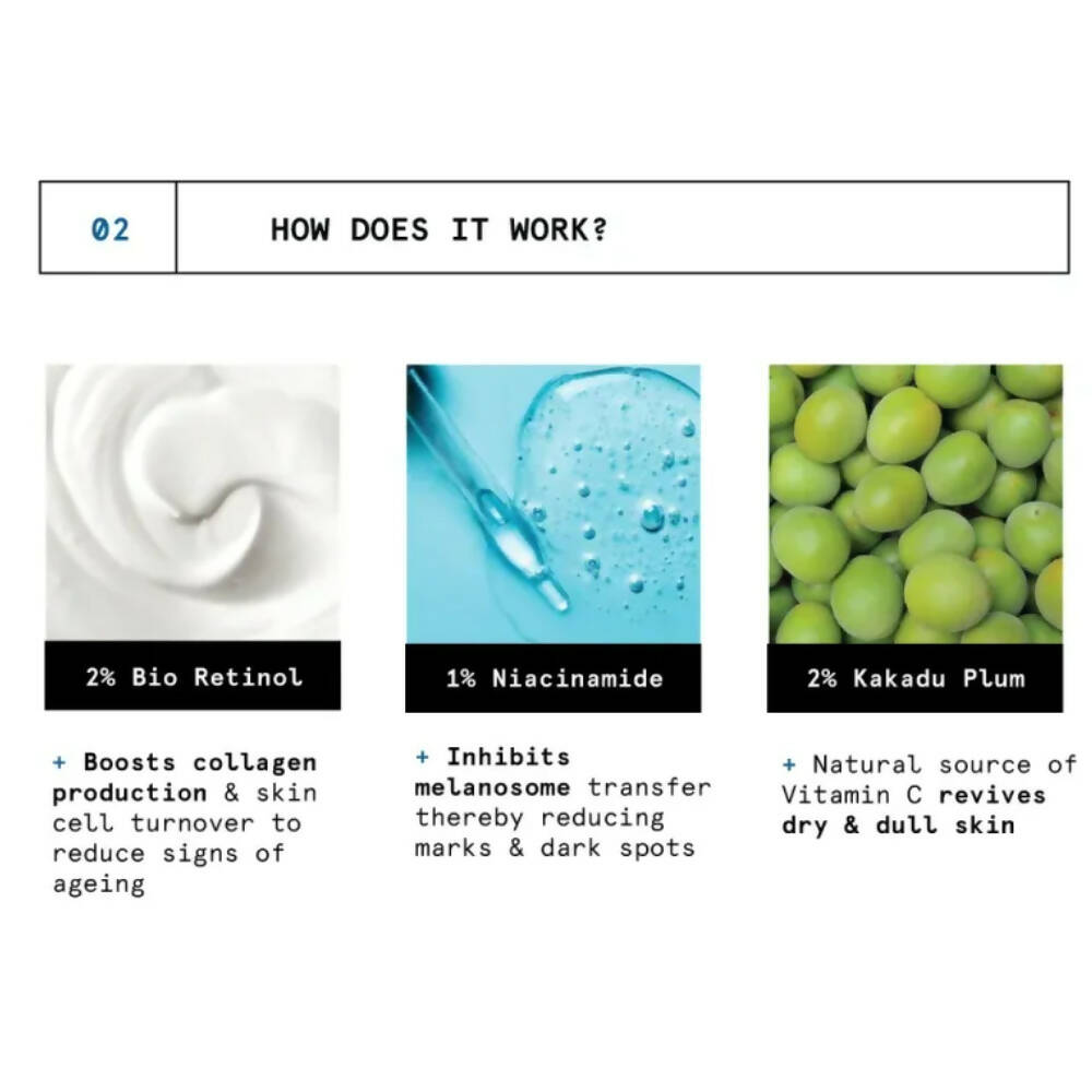 BeBodywise 2% Bio Retinol Under Eye Cream for Dark Circles, Fine Lines & Wrinkles - Distacart