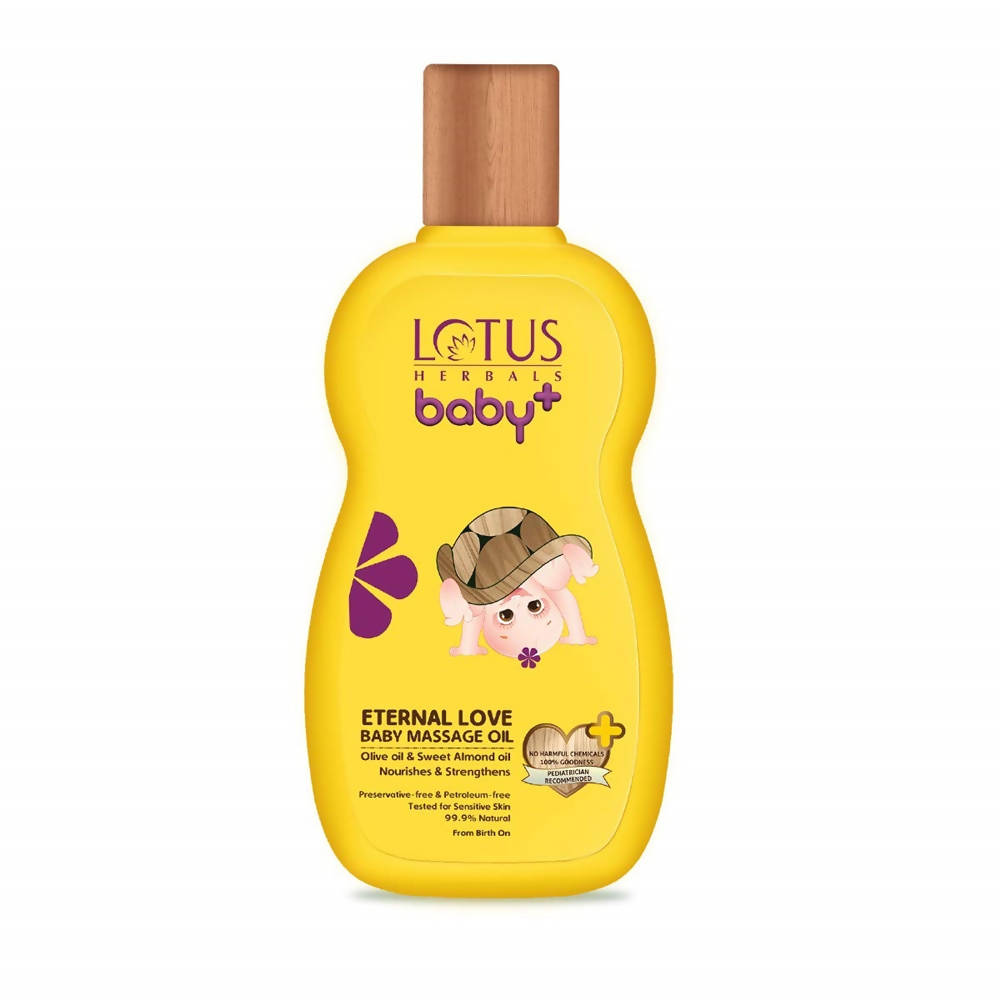 Lotus Herbals Baby+ Eternal Love Baby Massage Oil - Distacart