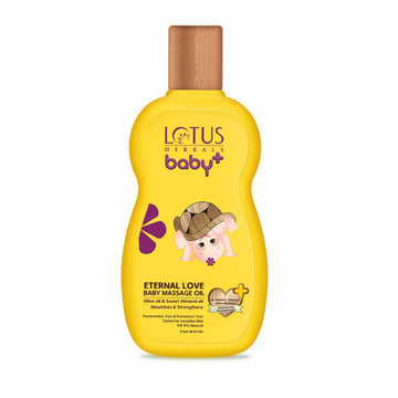Lotus Herbals Baby+ Eternal Love Baby Massage Oil - Distacart