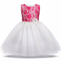 Thumbnail for Asmaani Baby Girl Multi-Color Satin A-Line Maxi Full Length Dress (AS-DRESS_22058) - Distacart