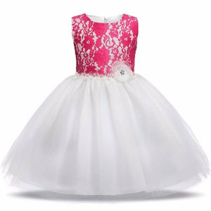 Asmaani Baby Girl Multi-Color Satin A-Line Maxi Full Length Dress (AS-DRESS_22058) - Distacart