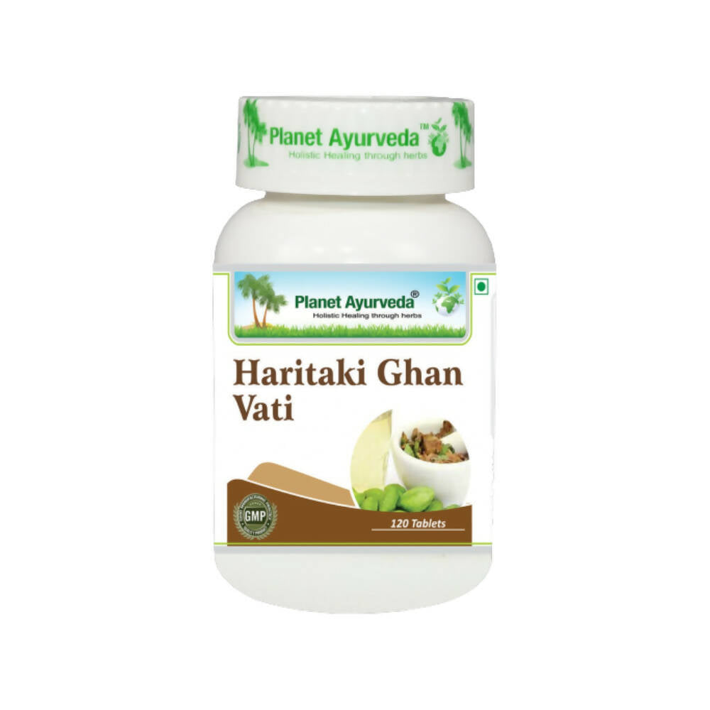 Planet Ayurveda Haritaki Ghan Vati - Distacart