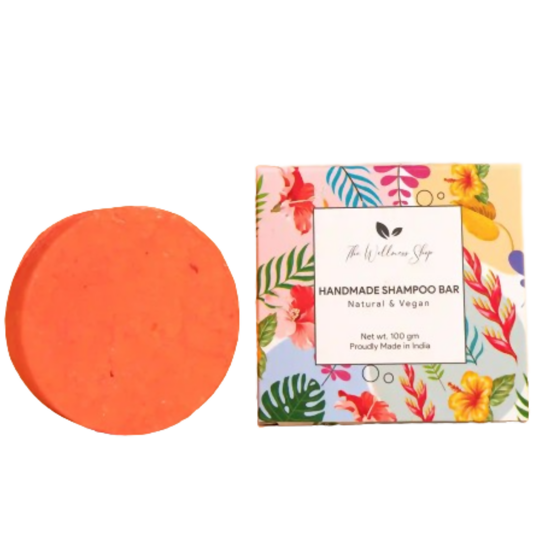 The Wellness Shop Handmade Shampoo Bar with Hibiscus - Distacart