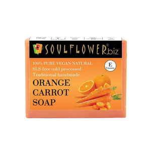Soulflower Orange Carrot Soap - Distacart