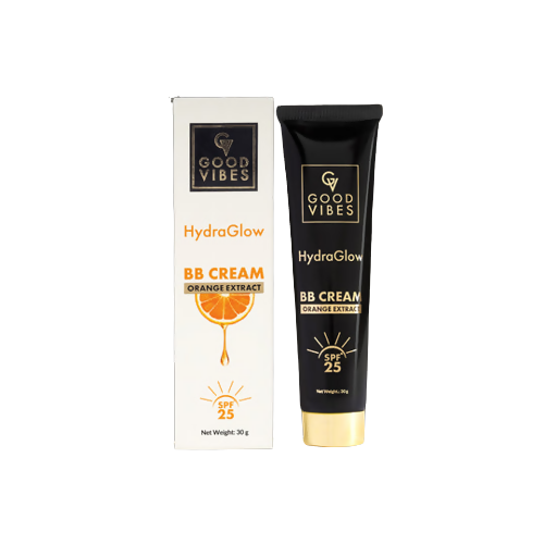 Good Vibes HydraGlow BB Cream SPF 25 with Orange Extract - Light Natural - Distacart