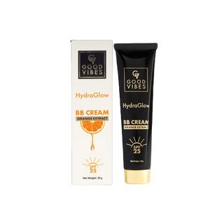 Good Vibes HydraGlow BB Cream SPF 25 with Orange Extract - Light Natural - Distacart