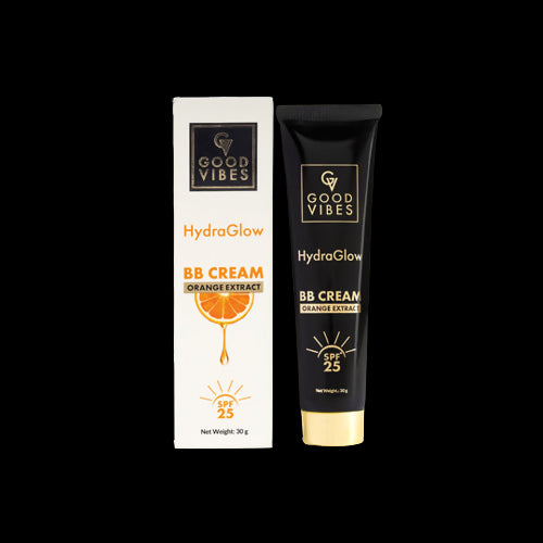 Good Vibes HydraGlow BB Cream SPF 25 with Orange Extract - Warm Ivory - Distacart