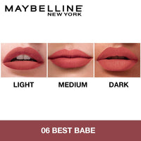 Thumbnail for Maybelline New York Sensational Liquid Matte Lipstick / Best Babe