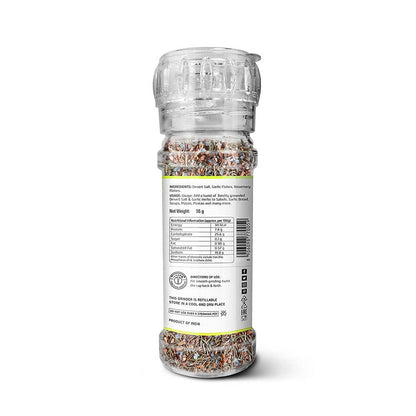 Lunn Desert Salt & Garlic Herbs with Grinder - Distacart