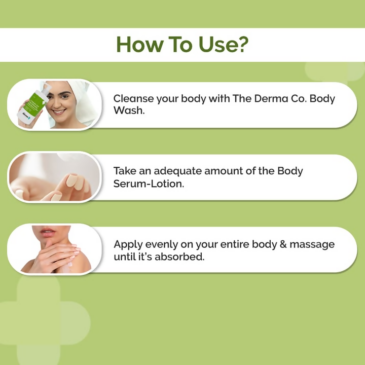 The Derma Co 1% Salicylic Acid Daily Exfoliating Body Serum-Lotion - Distacart