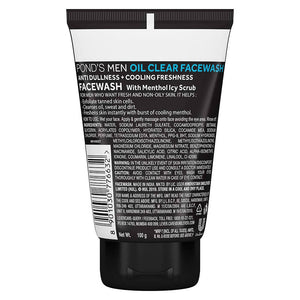 Ponds Men Oil Clear Face Wash Ingredients