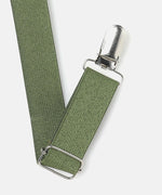 Thumbnail for Manet Boys Solid Suspenders - Olive Green - Distacart