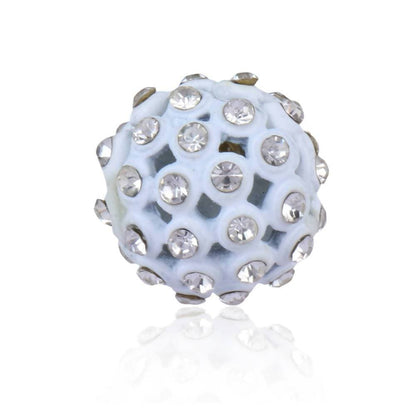 Trendoo Jewelry Gold Plated Stylish Fancyr White Studs