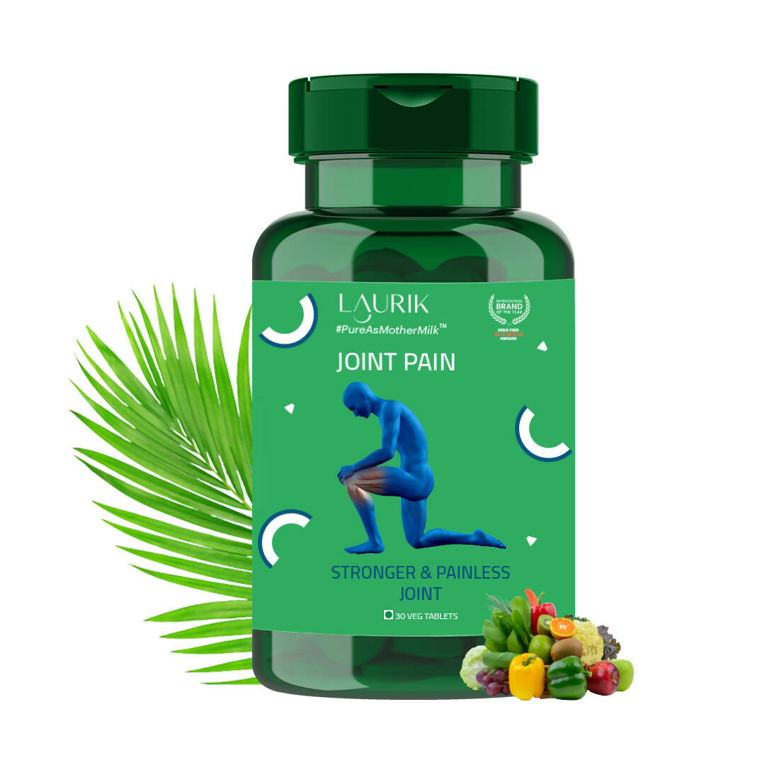 Laurik Wellness Pure Herbs Hadjod Bone & Joint Wellness Tablets - Distacart