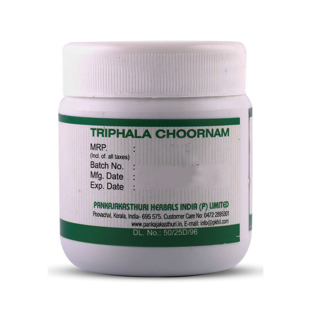Pankajakasthuri Triphala Choornam - Distacart