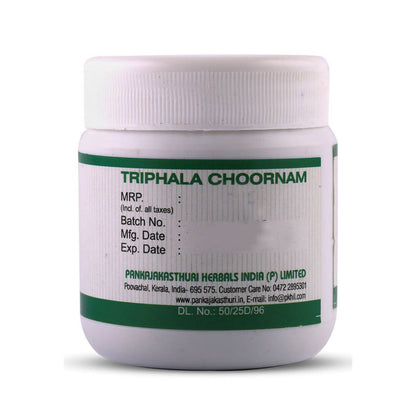 Pankajakasthuri Triphala Choornam - Distacart