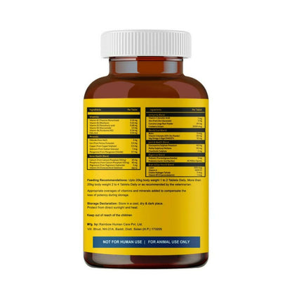 Carbamide Forte Pets Chewable Multivitamin Tablets - Distacart