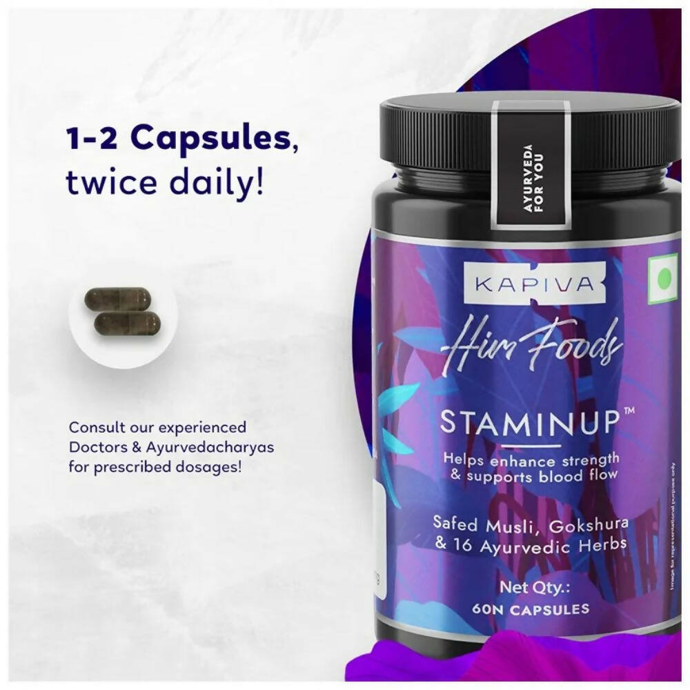 Kapiva Ayurveda Himfoods Staminup Capsules - Distacart
