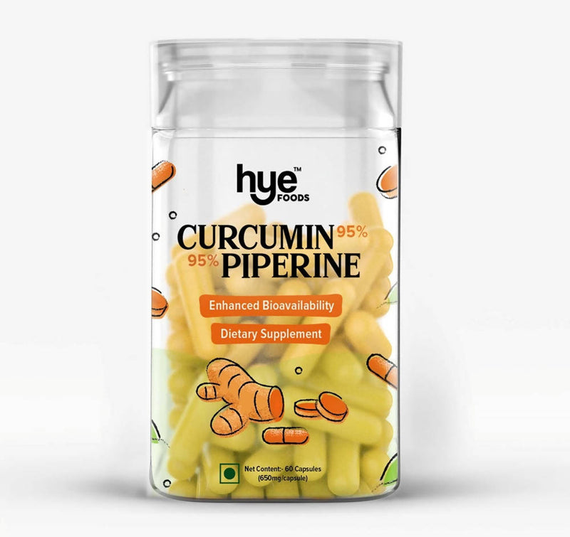 Aadvik Hye Foods Curcumin Piperine Capsules - Distacart