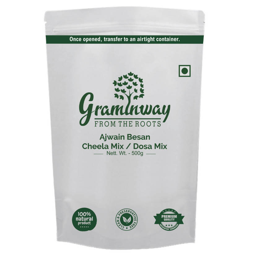 Graminway Ajwain Besan Cheela Mix / Dosa Mix - Distacart