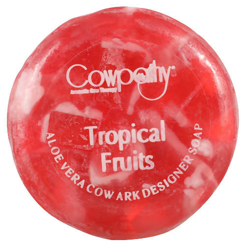 Cowpathy Tropical Fruits Aloe Vera Cow Ark Designer Soap