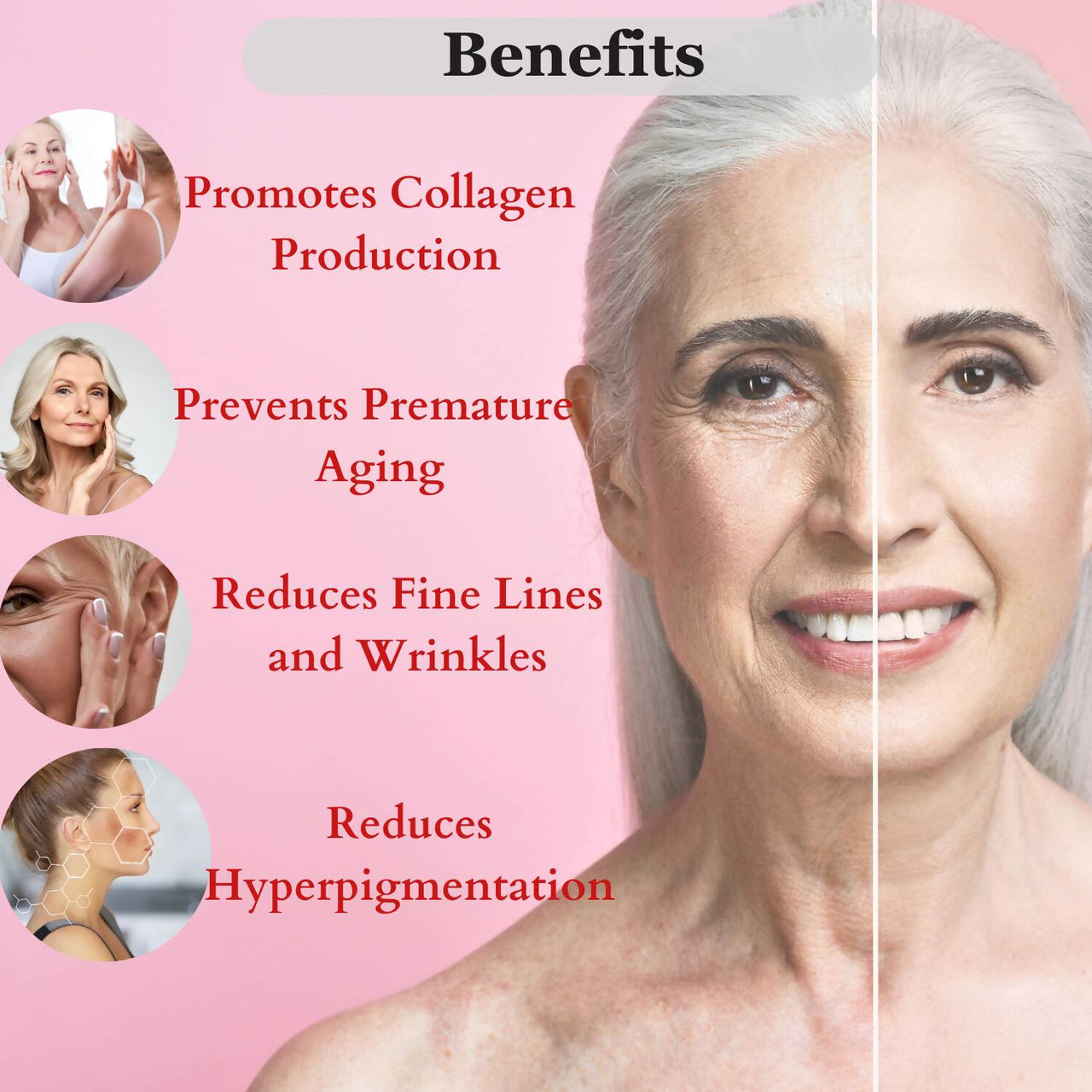 Dermistry Anti Aging Instant Intense Face Lift Serum & Instant Intense Face Mask - Distacart