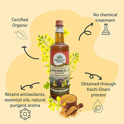 Organic India Mustard Oil - Distacart