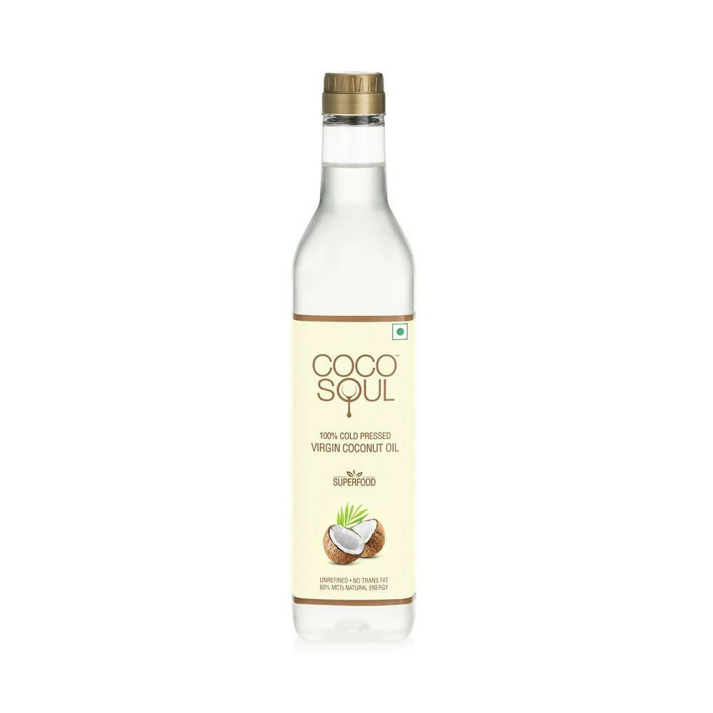 Coco Soul Cold Pressed Natural Virgin Coconut Oil - Distacart