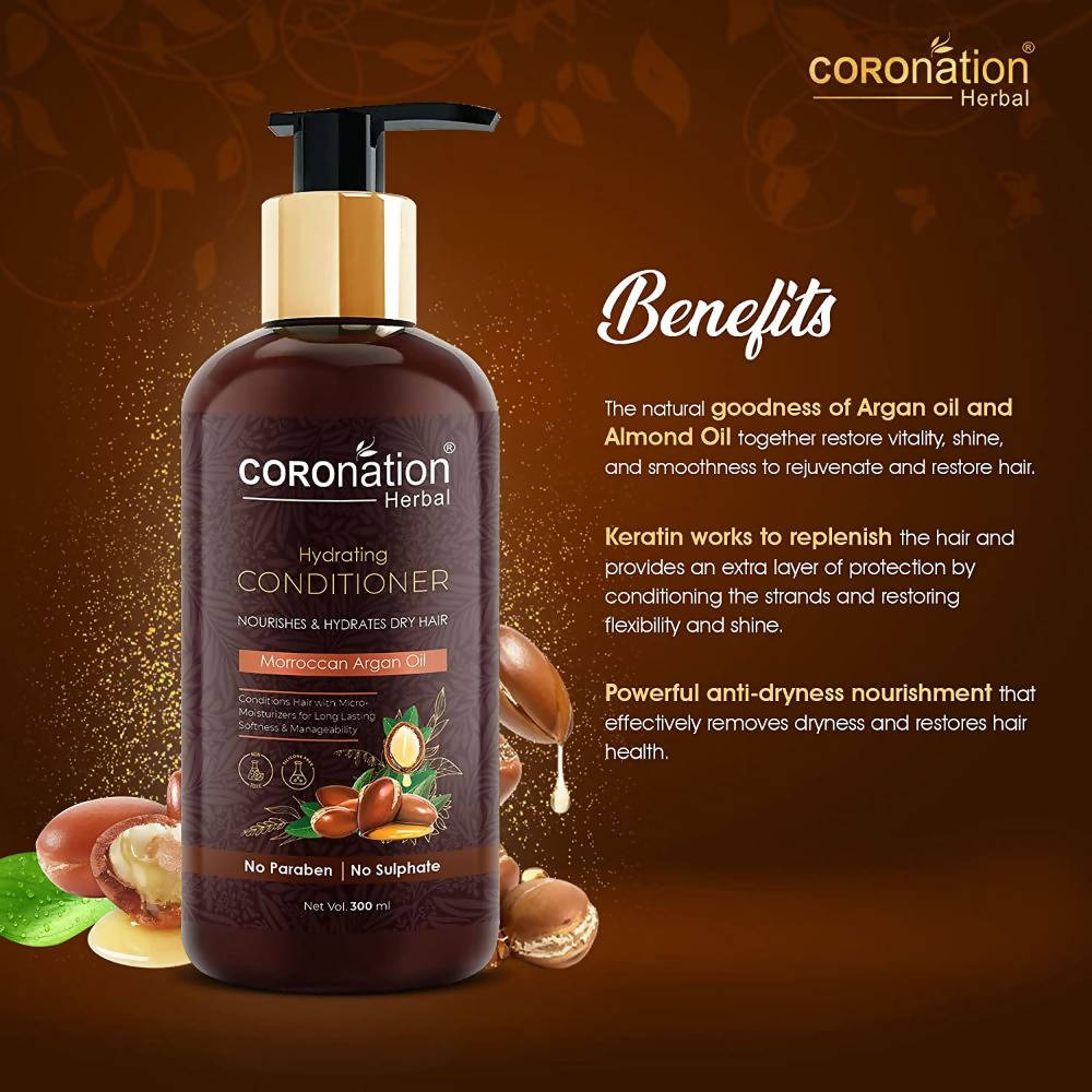 Coronation Herbal Moroccan Argan Oil Hair Conditioner - Distacart