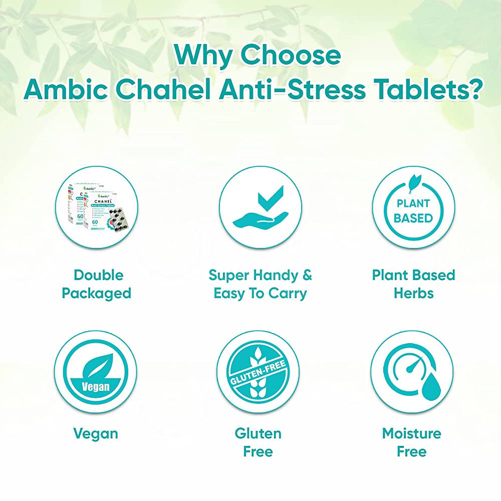 Ambic Chahel Anti-Stress Tablets