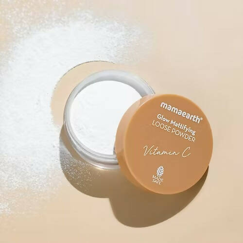 Mamaearth Glow Mattifying Loose Powder - Distacart