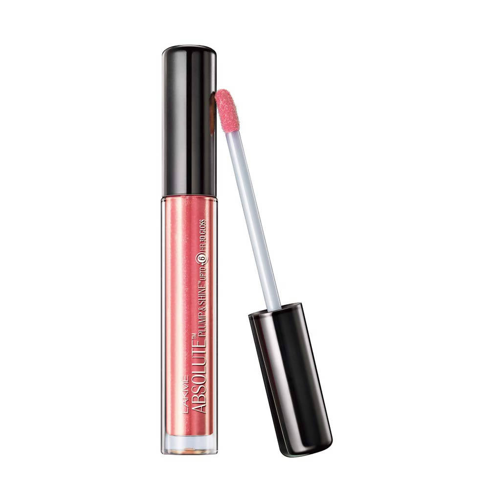 Lakme Absolute Plump & Shine Lip Gloss - Rose Shine