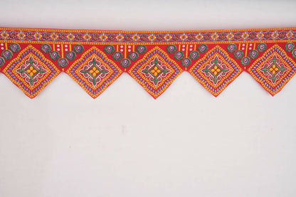 Kundan HandiKrafts Cloth Thoranna (Diamond Shape) - Distacart