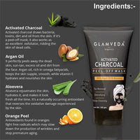 Thumbnail for Glamveda Active Charcoal Peel Off Mask