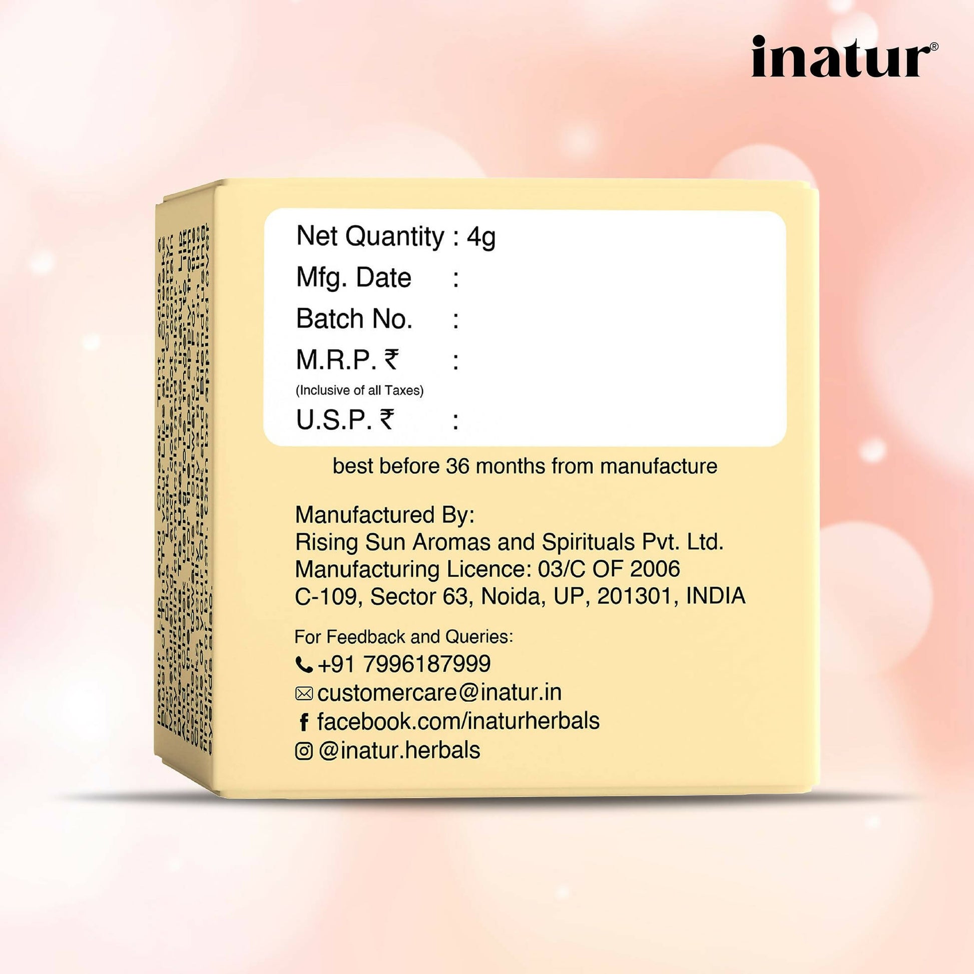 Inatur Lip and Cheek Tint Mocha - Distacart