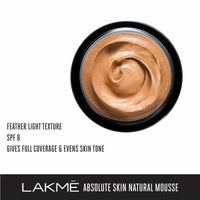 Thumbnail for Lakme Absolute Skin Natural Mousse - Golden Light - Distacart