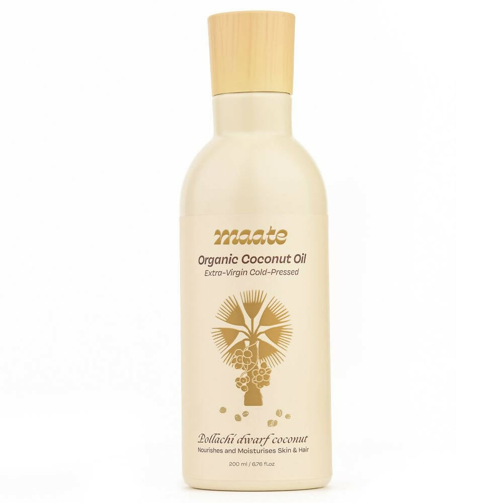 Maate Organic Coconut Oil | Extra Virgin Cold Pressed - Distacart