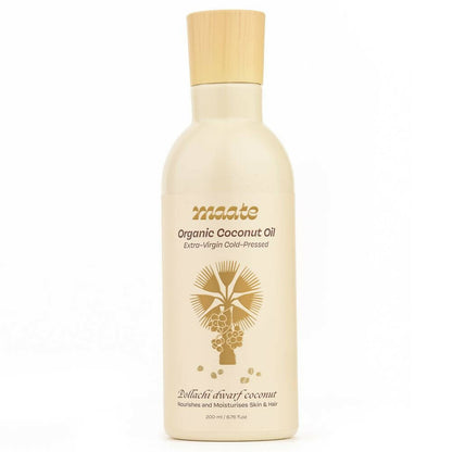 Maate Organic Coconut Oil | Extra Virgin Cold Pressed - Distacart