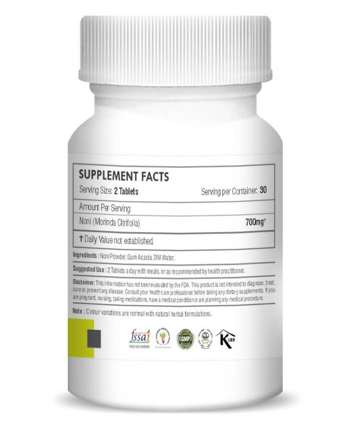 H&C Herbal Noni Tablets - Distacart