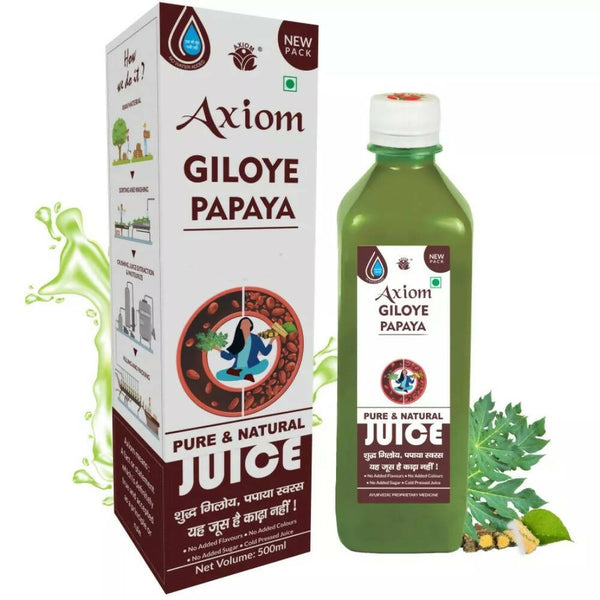 Axiom Ayurveda Giloye Papaya Juice - Distacart
