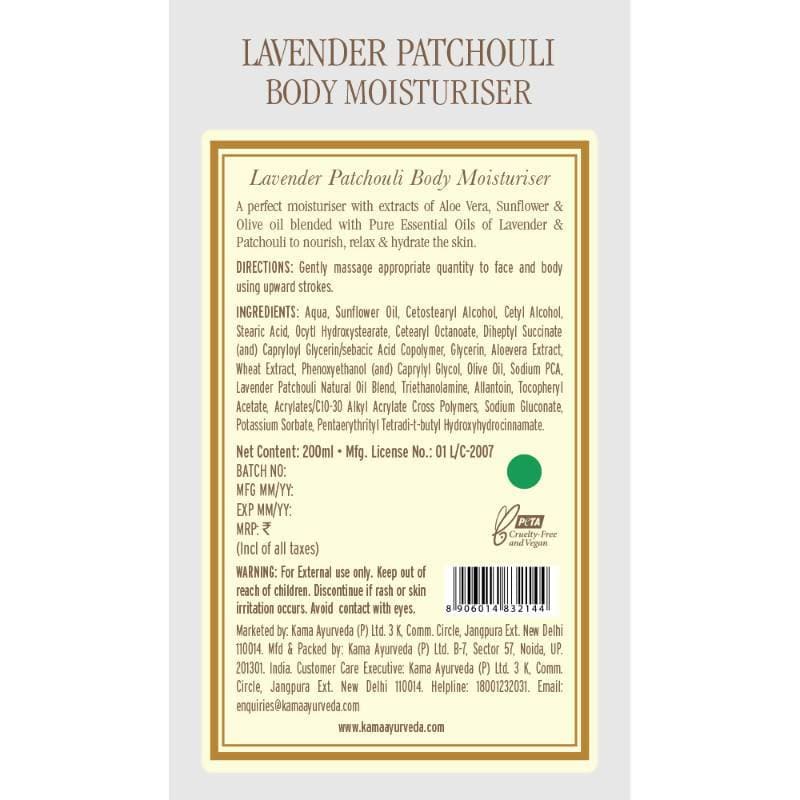 Kama Ayurveda Lavender Patchouli Body Moisturiser