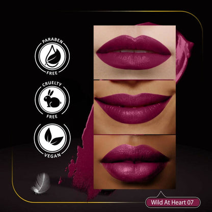 Faces Canada Comfy Matte Creme Lipstick - Wild At Heart 07 - Distacart