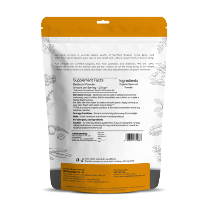 Just Jaivik Organic Beetroot Powder - Distacart
